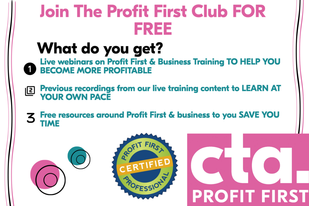 Profit First Club CTA Profit First Accountants